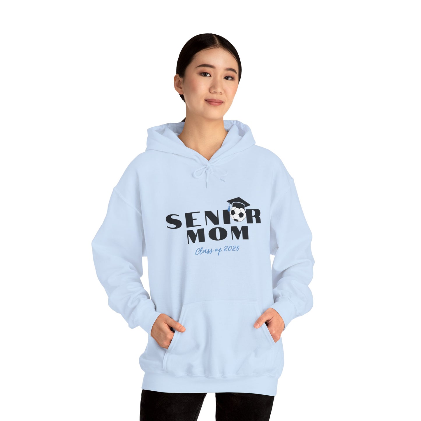 Hooded Sweatshirt - Soccer Moms Support Your Senior Soccer Player