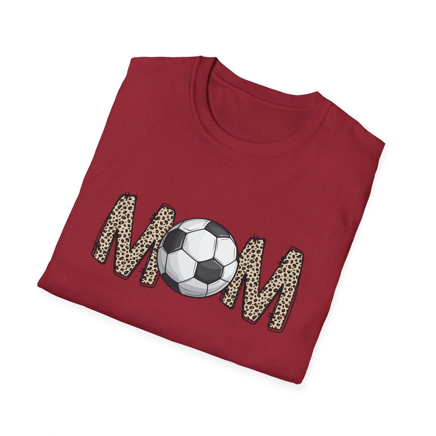 Soccer Mom T-Shirt, Stylish Mom Tee, Sports Team Apparel, Softstyle Shirt, Perfect Gift for Mother's Day, Casual Wear