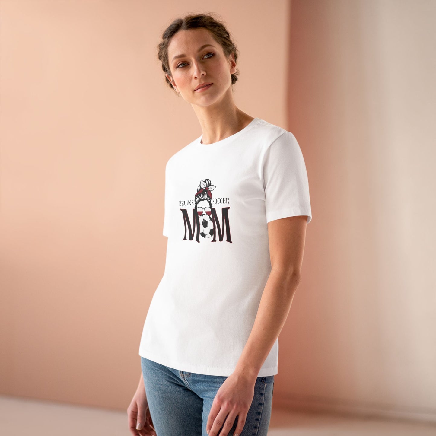 Soccer Mom Tee | Women's Cotton T-Shirt | Gift for Soccer Moms, Ballard High School