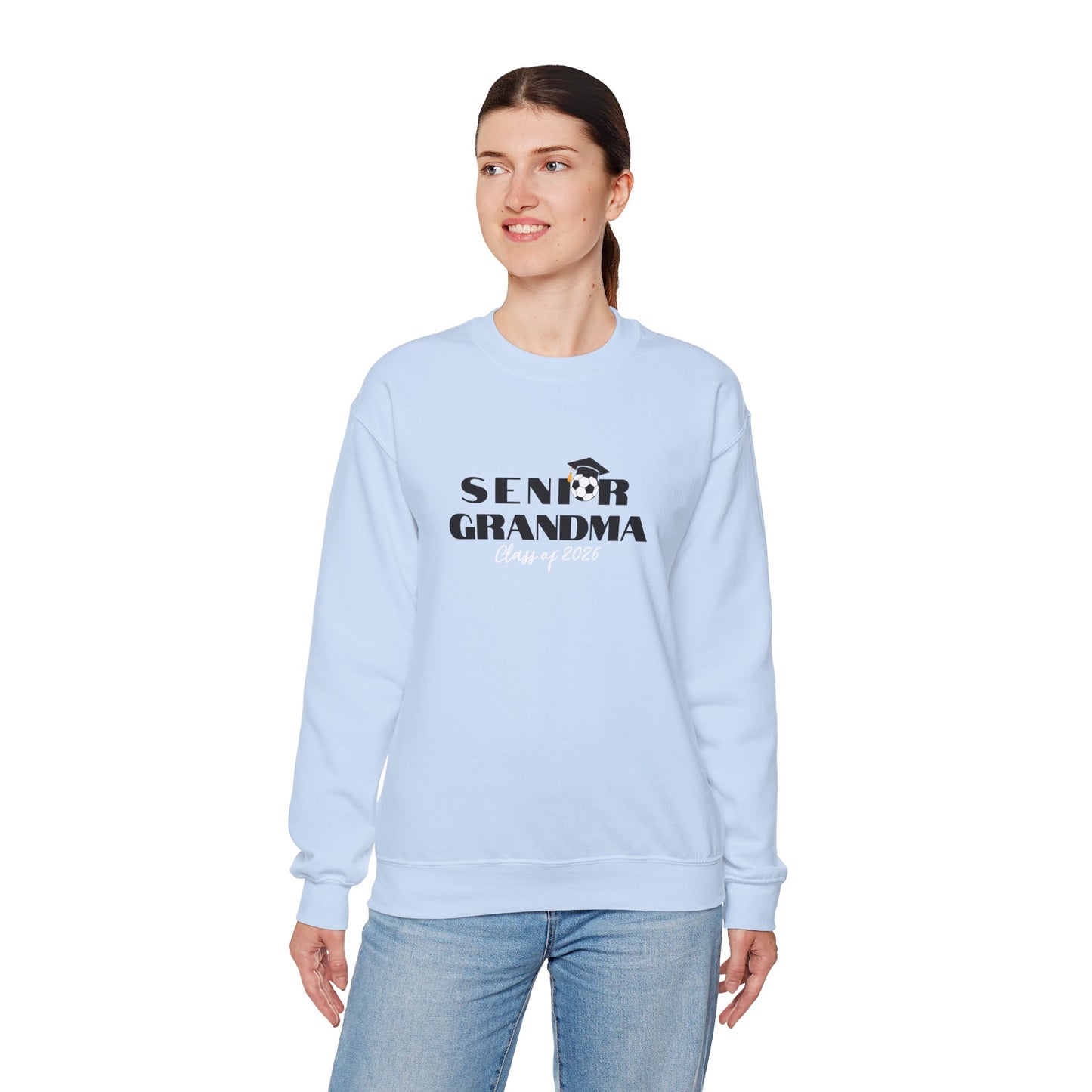 Senior Soccer Grandma Graduation Sweatshirt, Crewneck, Gift for Grandma, Class of 2026