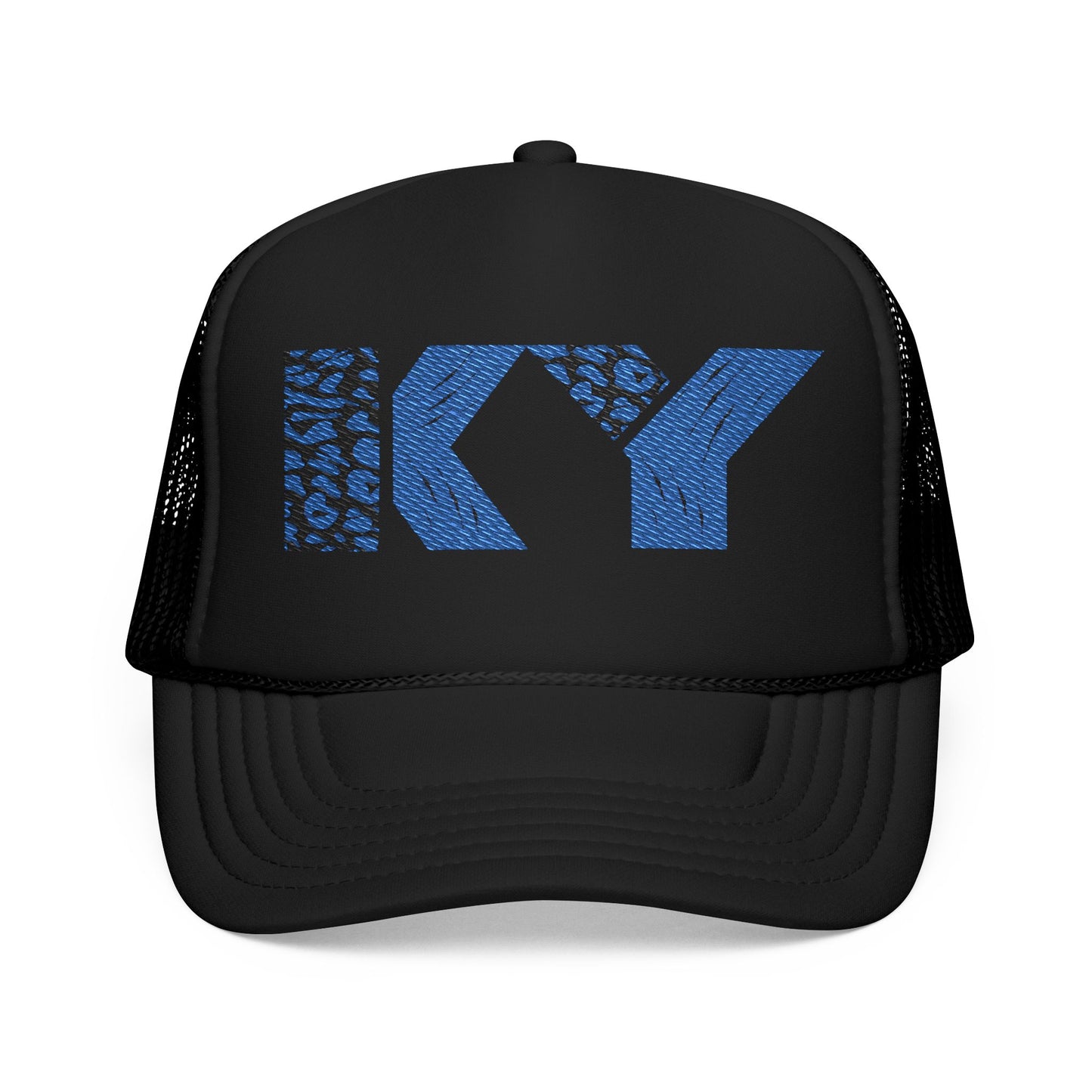 Custom UK Embroidered Foam Trucker Hat - KY Wildcats