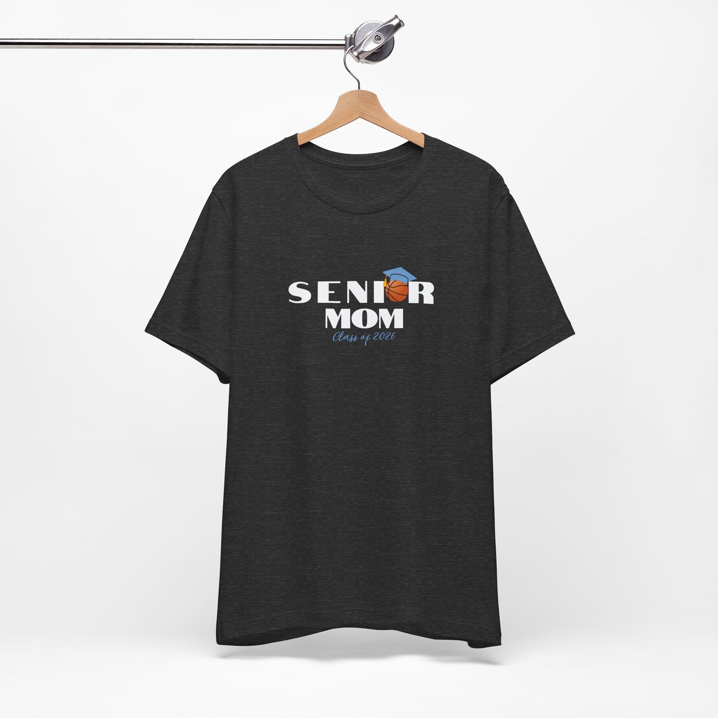 Senior Basketball Mom Tee, Graduation, Graduation T-Shirt, Class of 2026 Apparel, Celebrate Senior Year