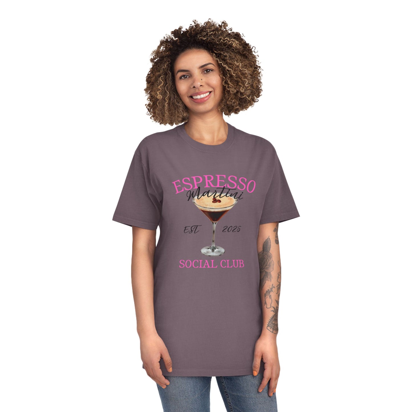 Expresso Lovers Faded Shirt - Gift for Friends, Birthday Attire, Girl Trips