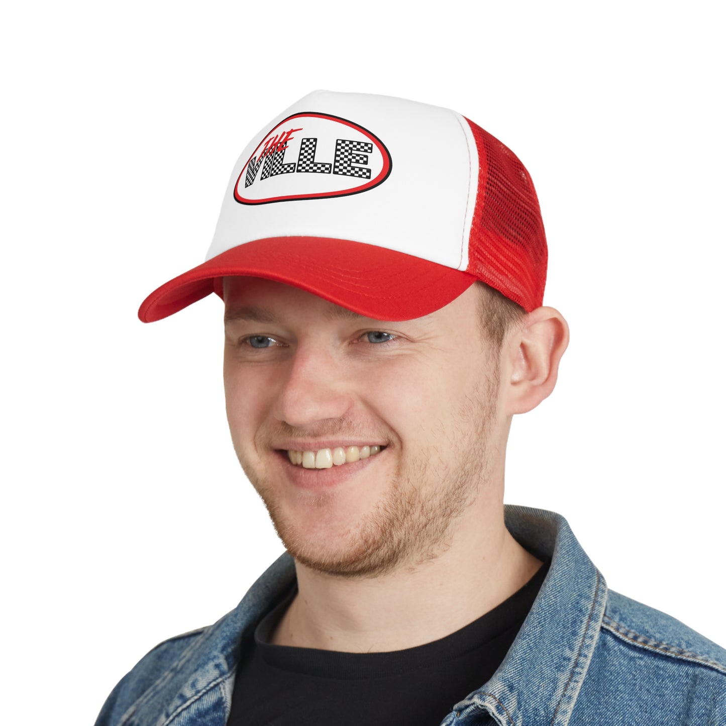 Trendy Trucker Hat | Custom 'THE VILLE' Hat | Perfect for Everyday