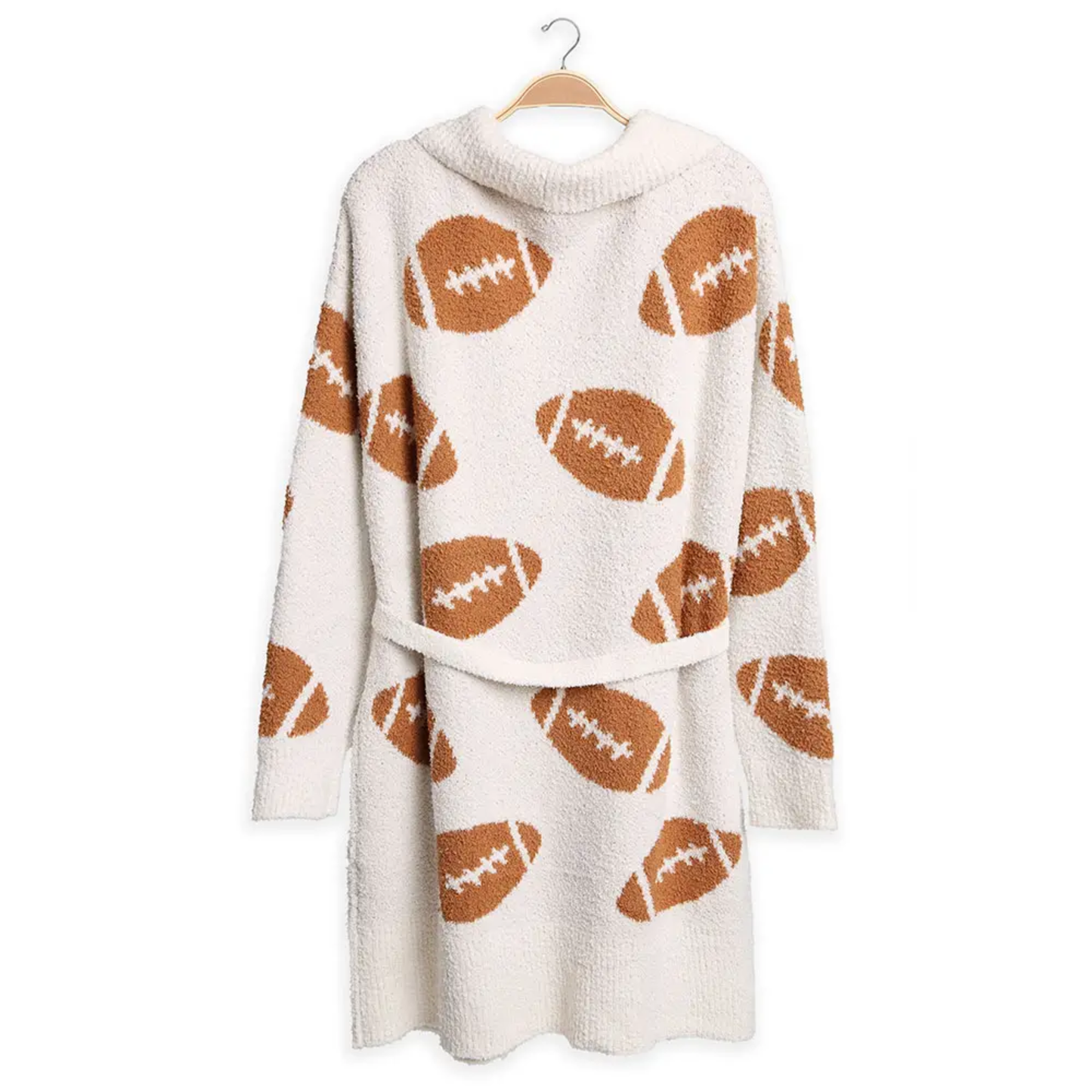 Sporty Snuggle Belted Robe