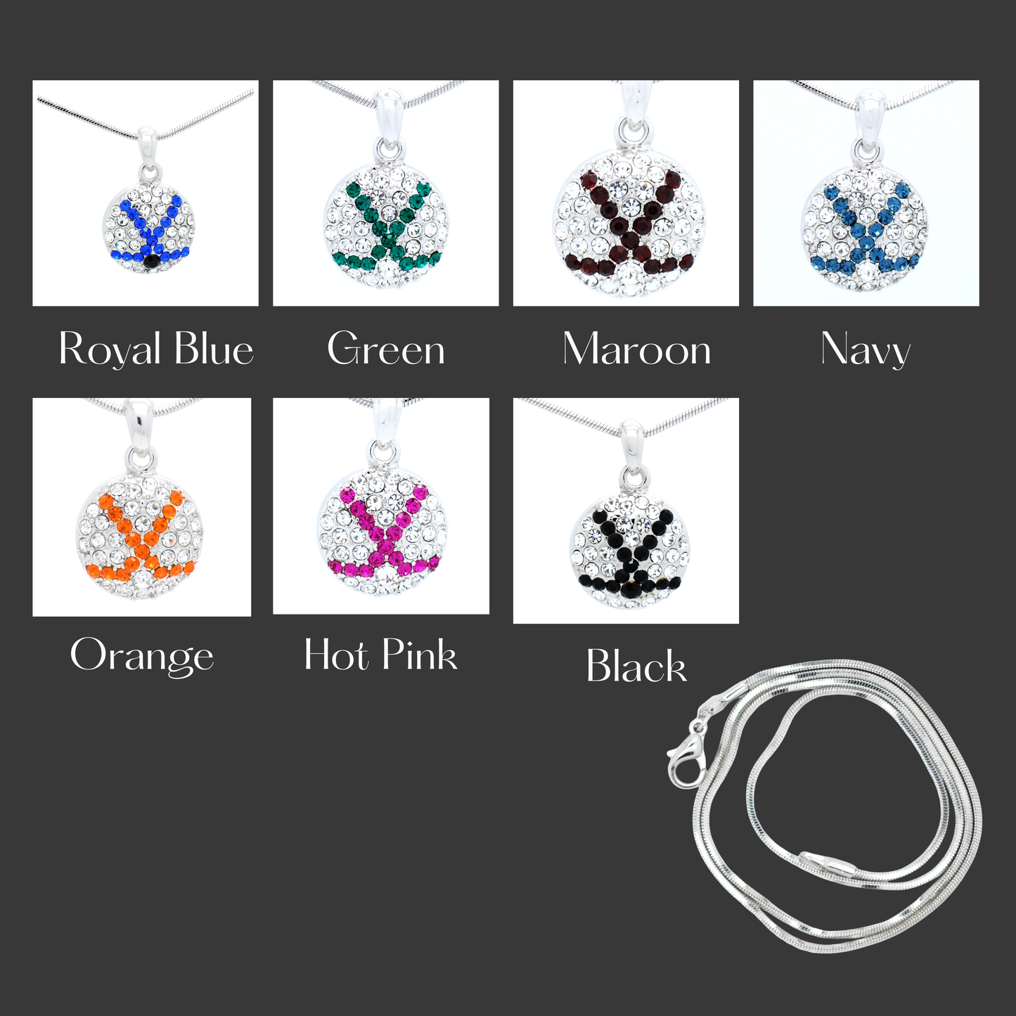 Hockey Puck Necklace