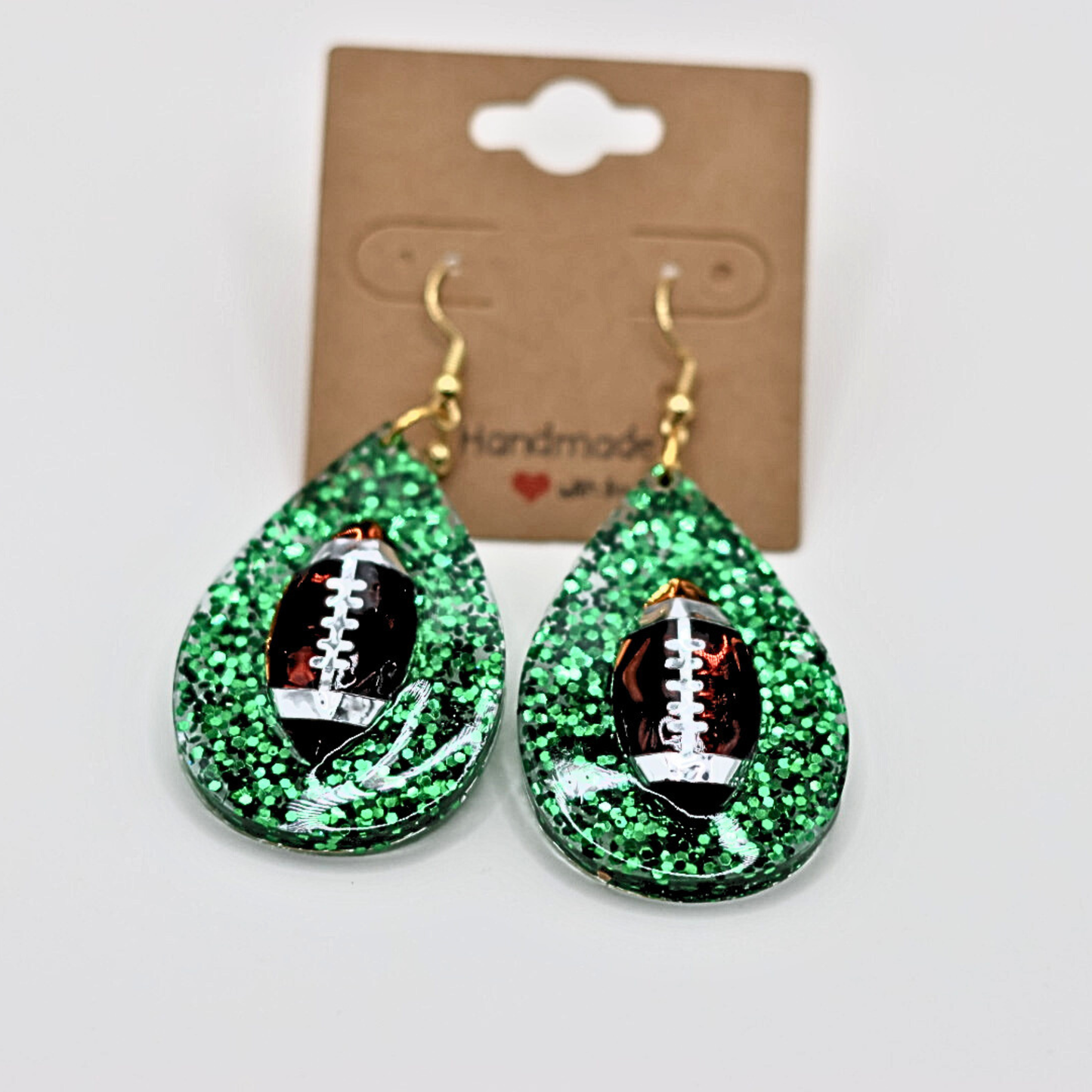 Football Drop Earring
