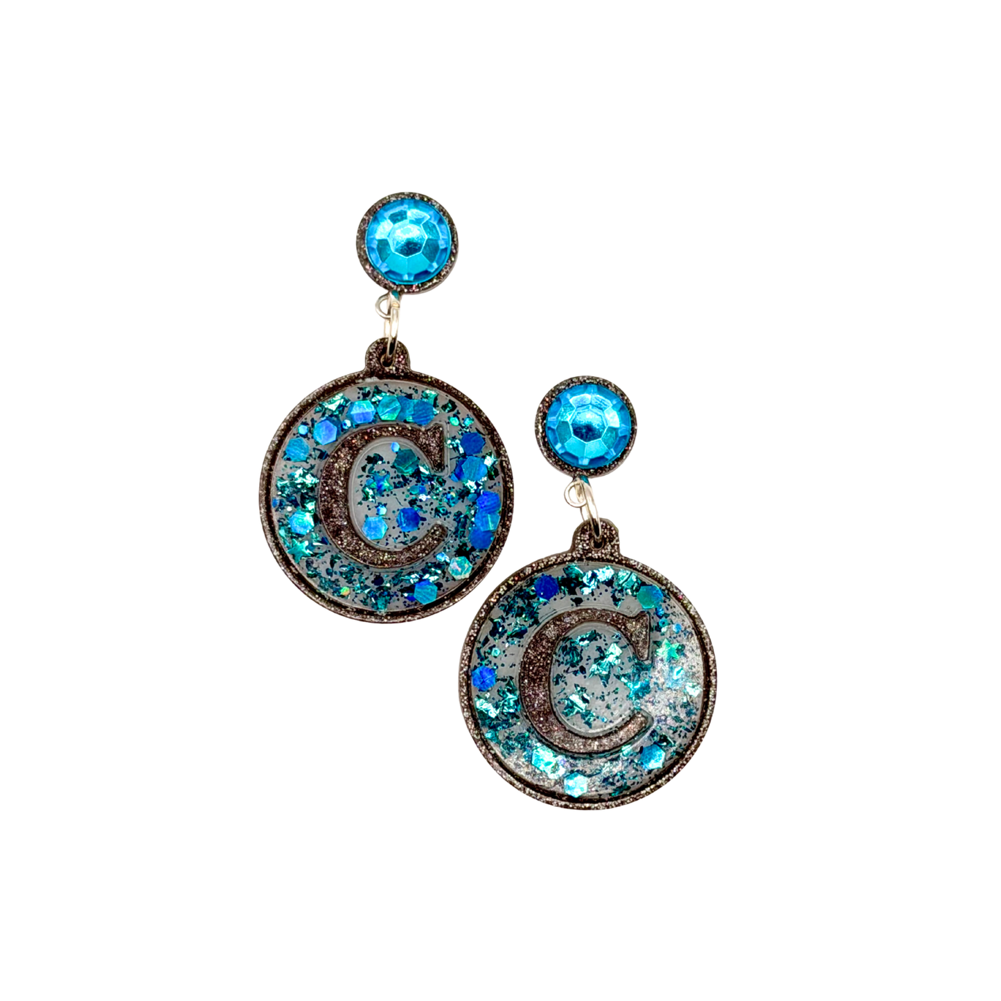 Collins Titans Custom Earrings