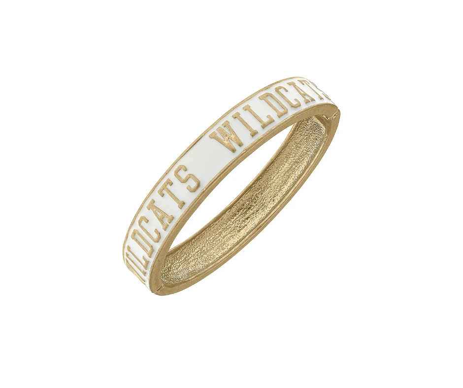 Kentucky Wildcats Enamel Hinge Bangle