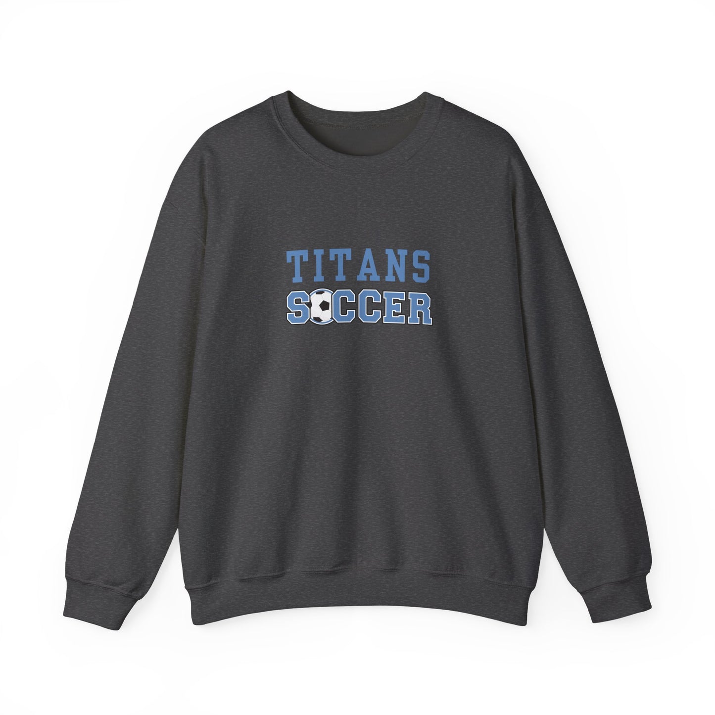 Titans Soccer Crewneck Sweatshirt, Ideal for Parents & Fans, Collins High School Soccer
