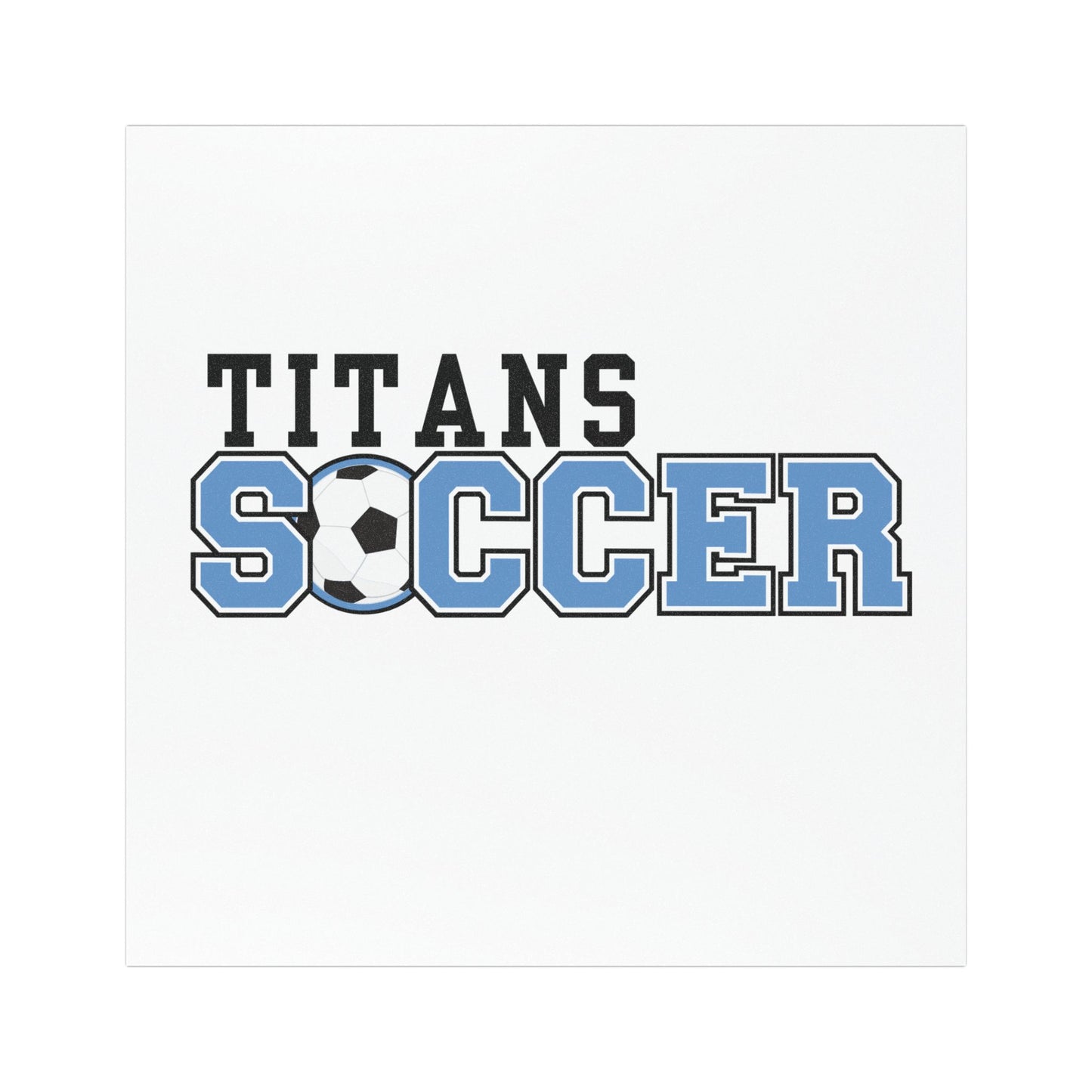 Soccer Car Magnets, Titans Soccer Magnet, Sports Car Decor, Gift for Soccer Fans, Team Spirit Accessories
