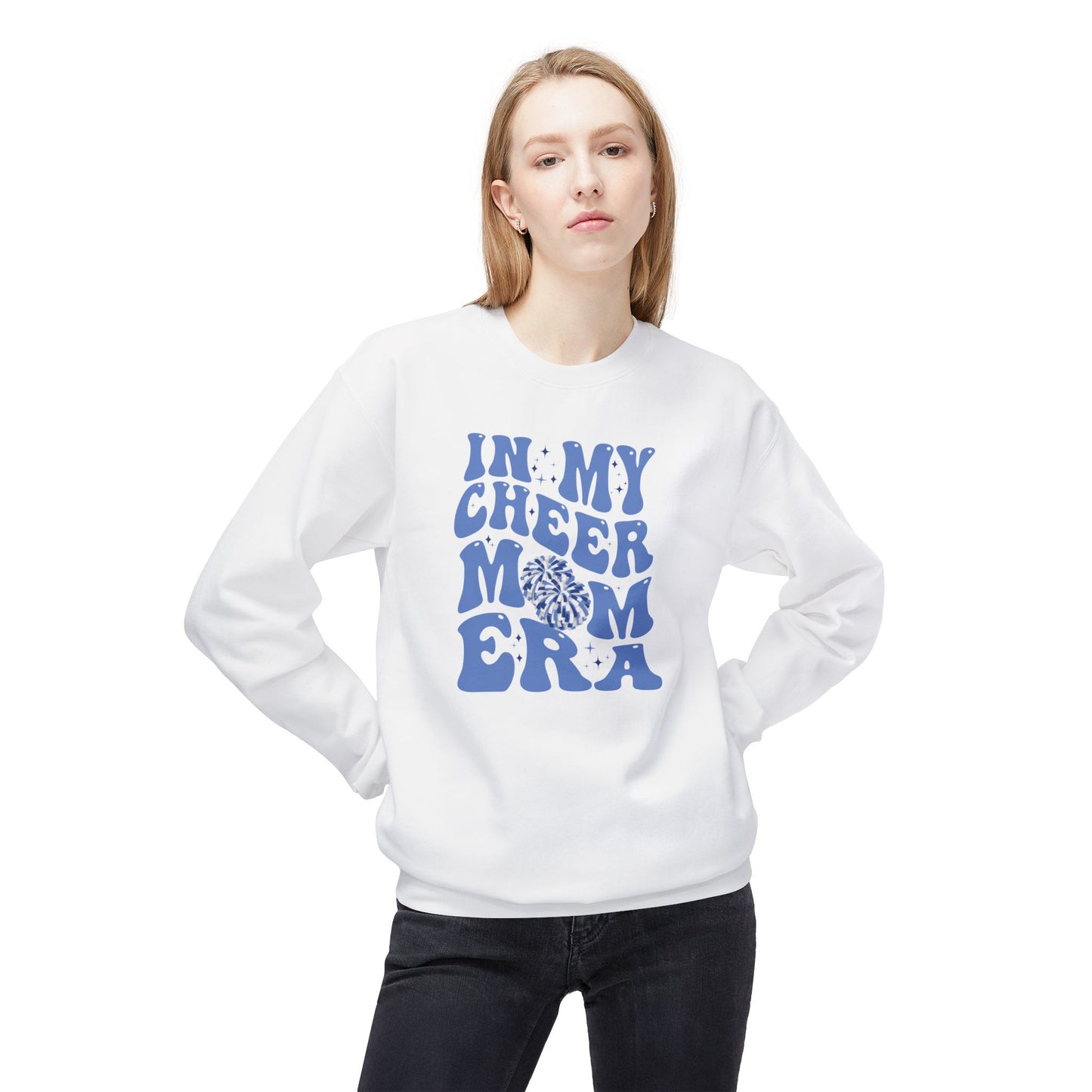 Cheer Mom Era Crewneck Sweatshirt