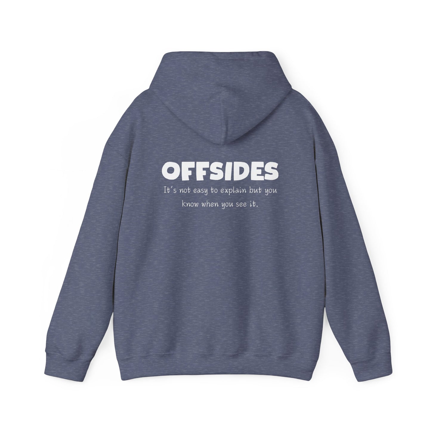 Offsides Hoodie - Cozy Unisex Pullover Sweatshirt, Perfect Gift for Soccer Lovers, Casual Wear, Unique Statement Hoodie