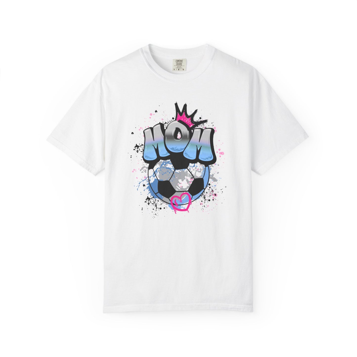 Soccer Mom T-Shirt, Cool Soccer Mom Gear, Casual Wear, Unisex Garment-Dyed Shirt