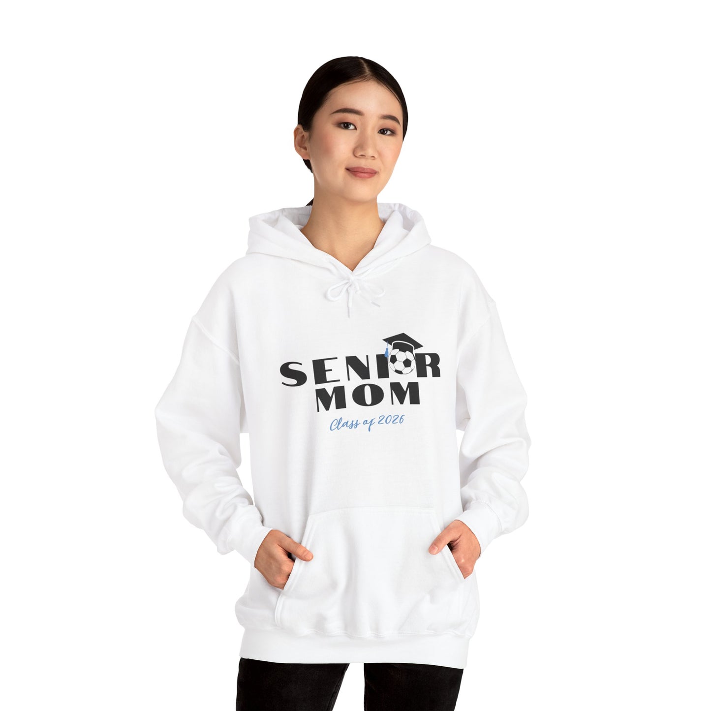Hooded Sweatshirt - Soccer Moms Support Your Senior Soccer Player