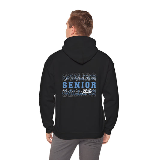 Senior 2024 Hooded Sweatshirt, Graduation, Class of 2026 Apparel, Cozy Senior Hoodie, Trendy Graduation Outfit