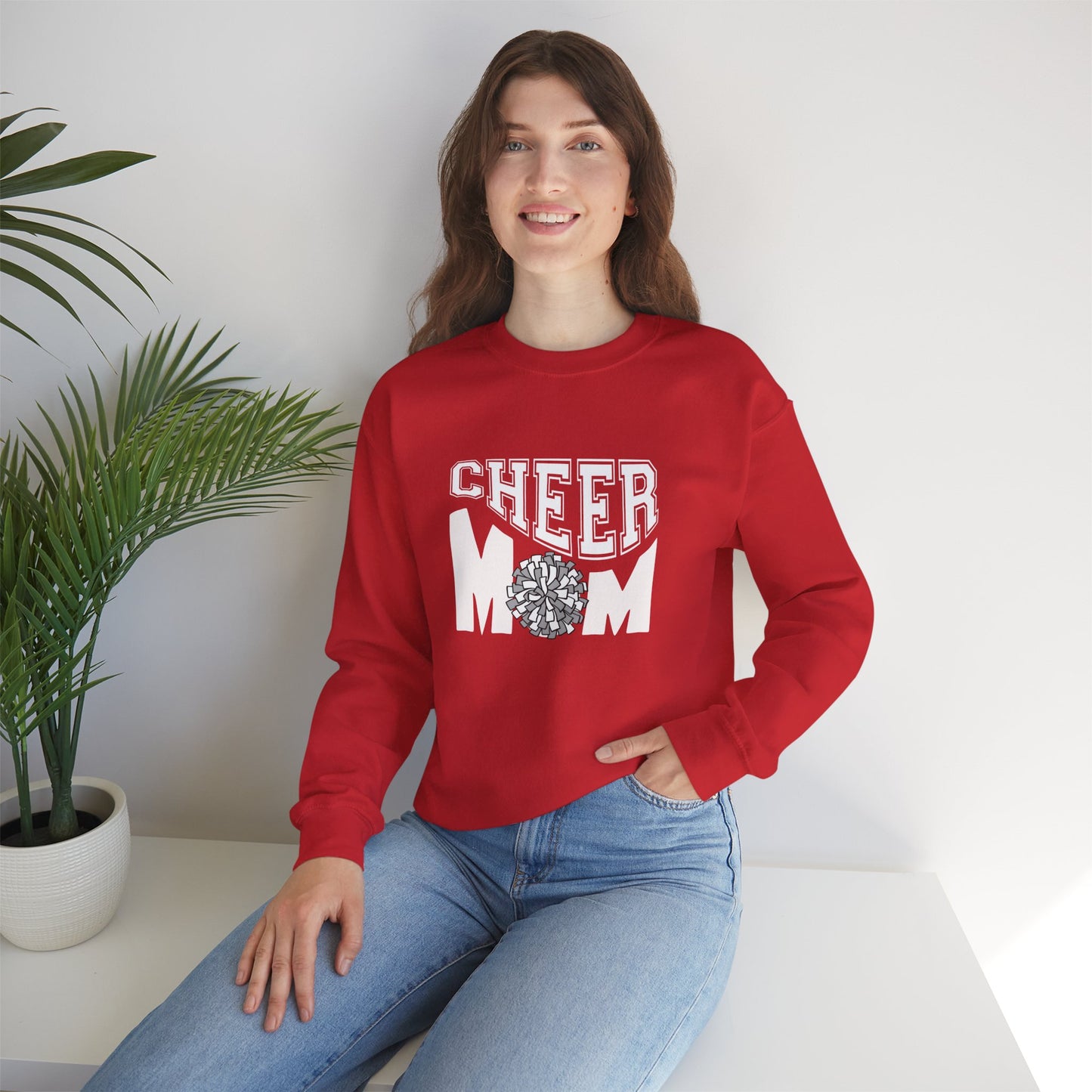 Cheer Mom Crewneck Sweatshirt