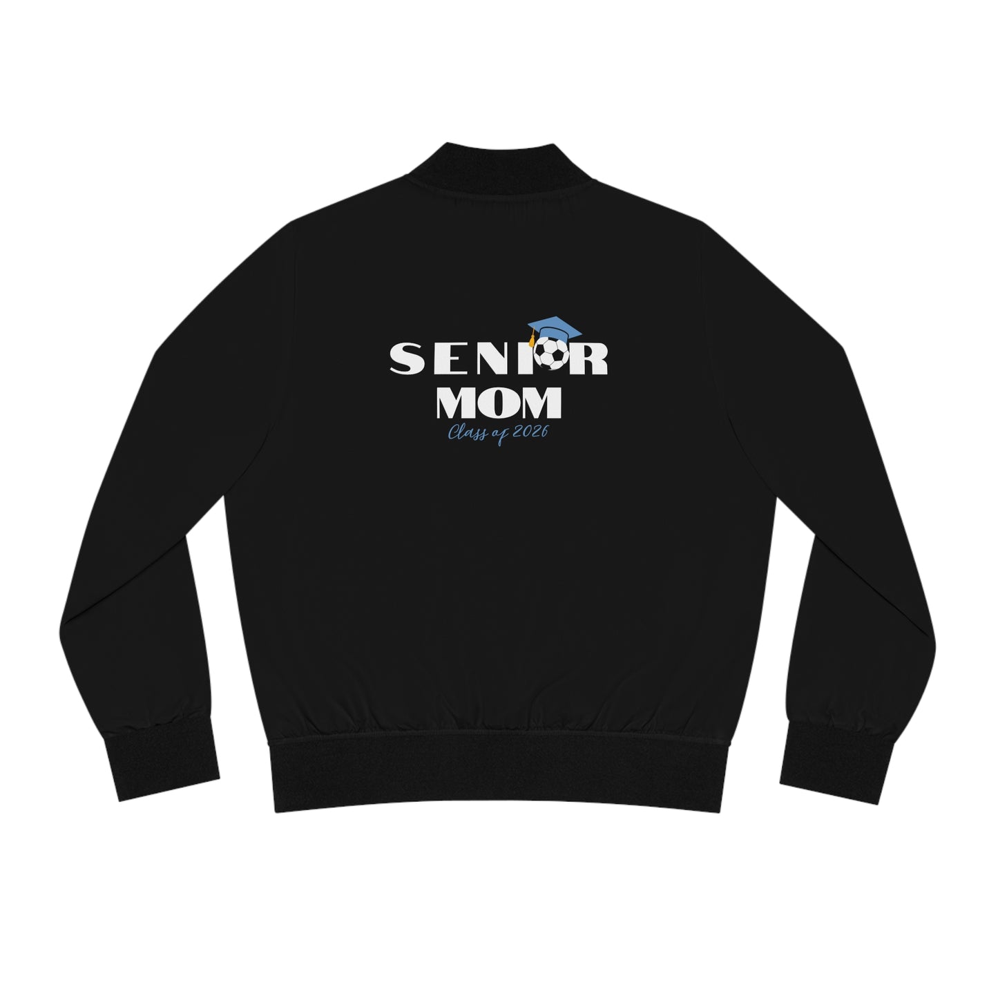 Senior Mom Women's Bomber Jacket - Celebrate Graduation, Stylish Gift for Sports Moms, Class of 2026