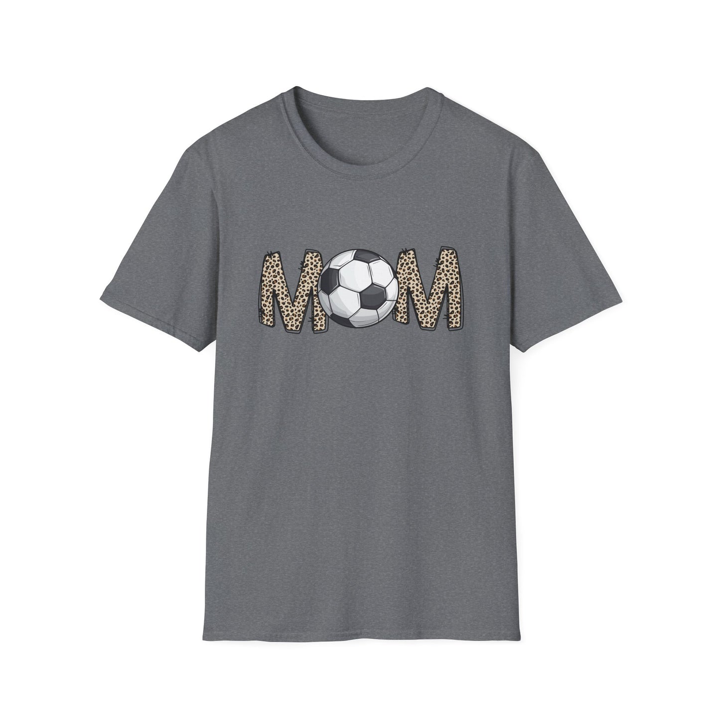 Soccer Mom T-Shirt, Stylish Mom Tee, Sports Team Apparel, Softstyle Shirt, Perfect Gift for Mother's Day, Casual Wear