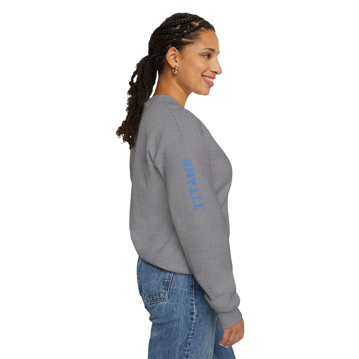 Collins C Crewneck Sweatshirt, College Style Pullover, Unisex Cozy Apparel, Perfect Gift for Students