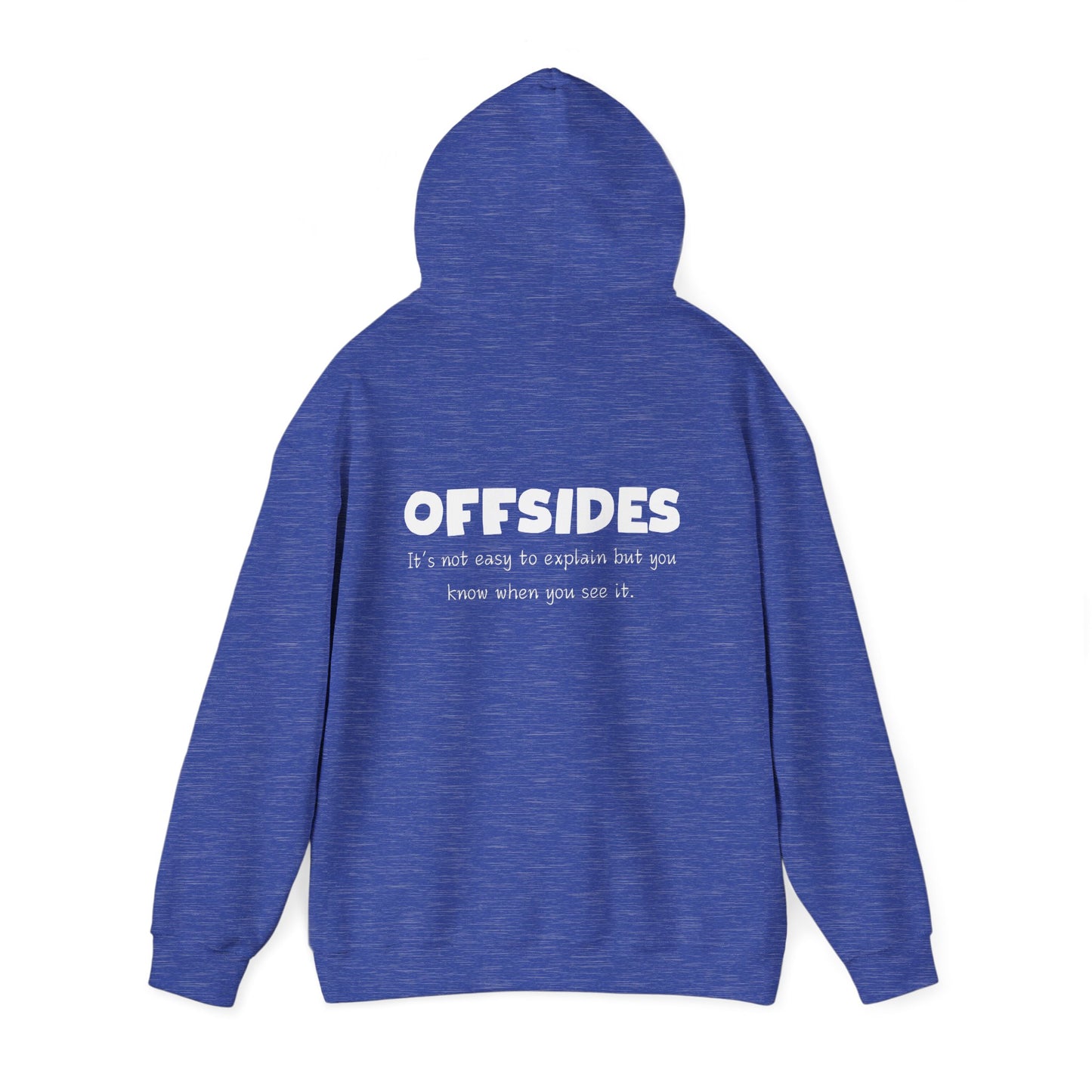 Offsides Hoodie - Cozy Unisex Pullover Sweatshirt, Perfect Gift for Soccer Lovers, Casual Wear, Unique Statement Hoodie