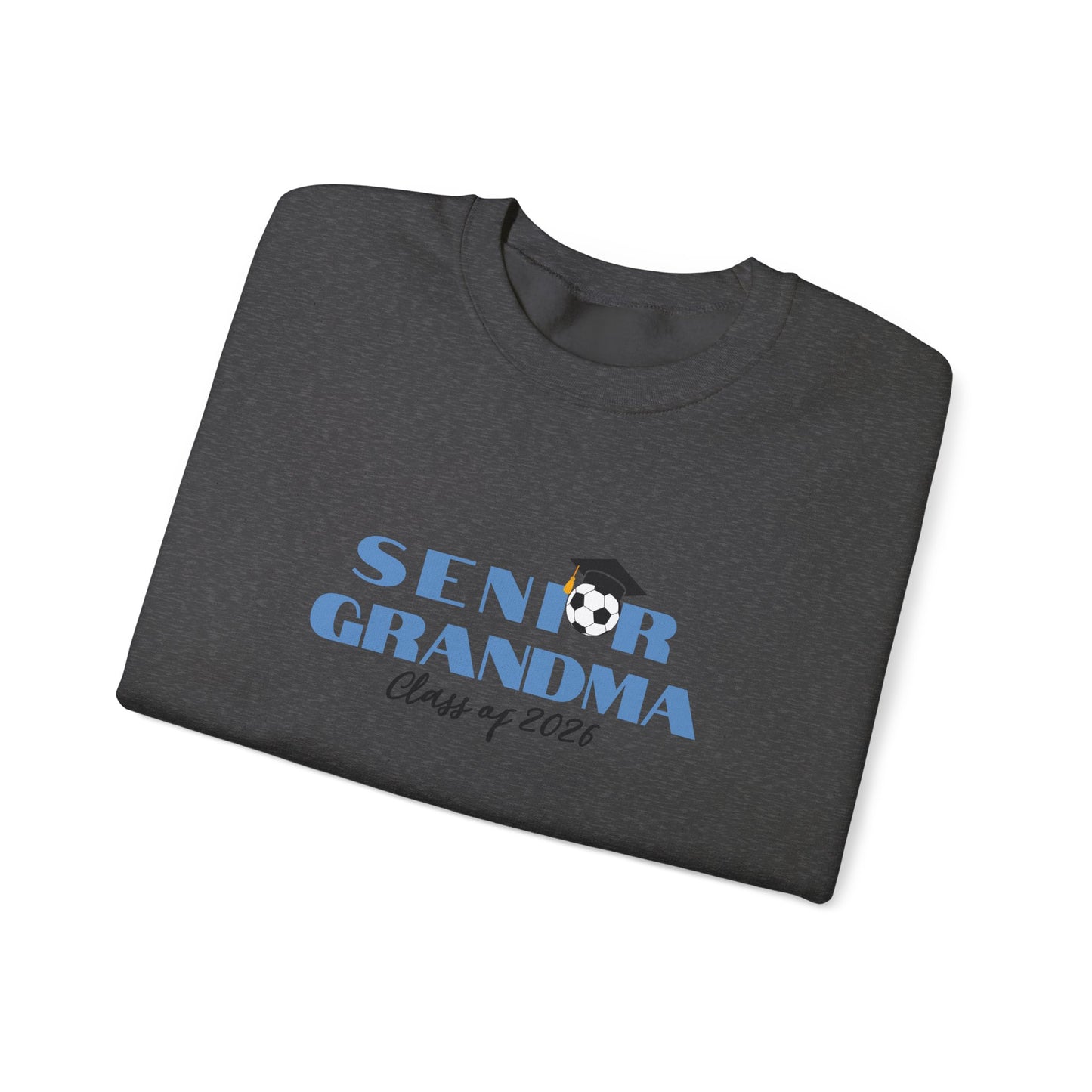 Senior Soccer Grandma Graduation Sweatshirt, Crewneck, Gift for Grandma, Class of 2026