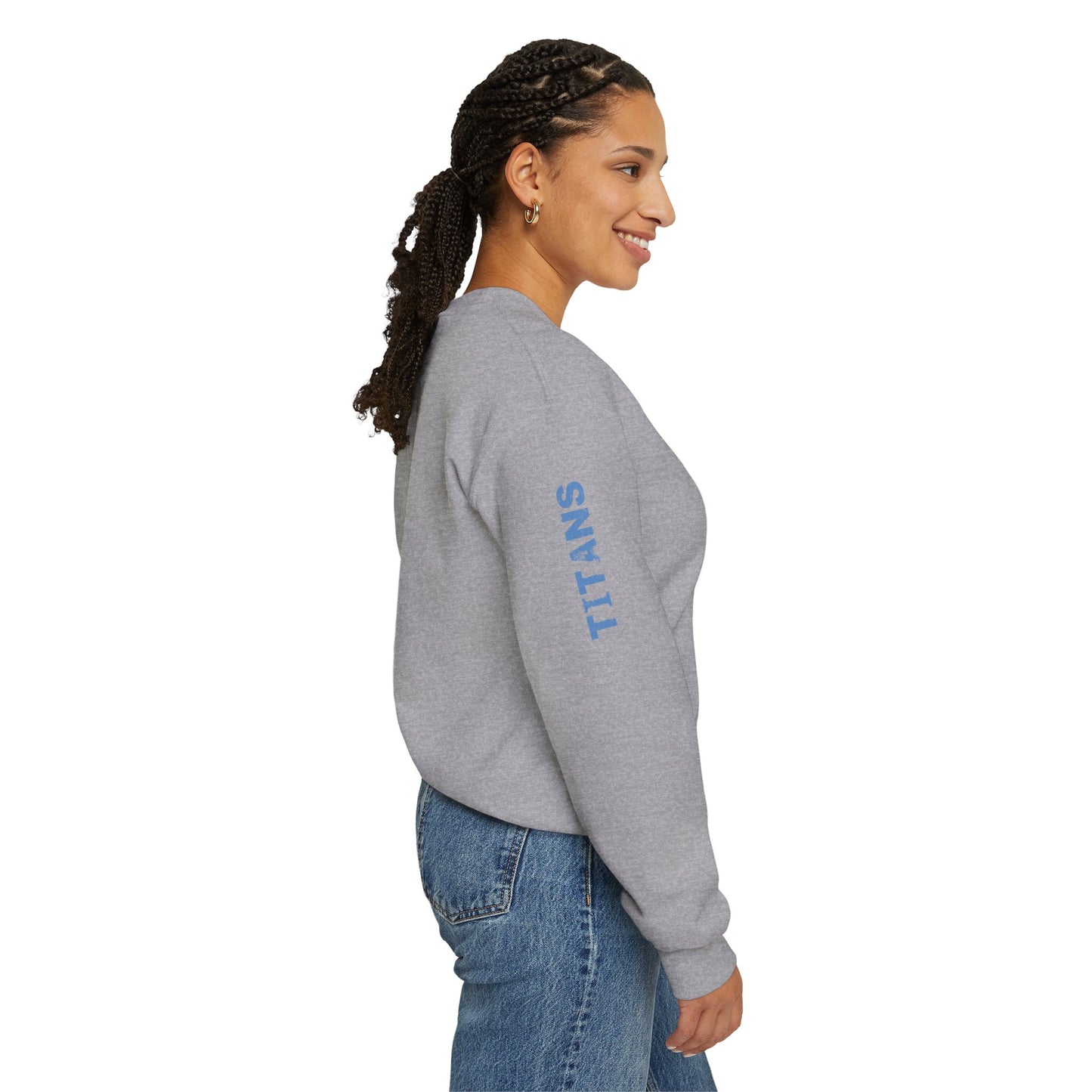 Collins C Crewneck Sweatshirt, College Style Pullover, Unisex Cozy Apparel, Perfect Gift for Students