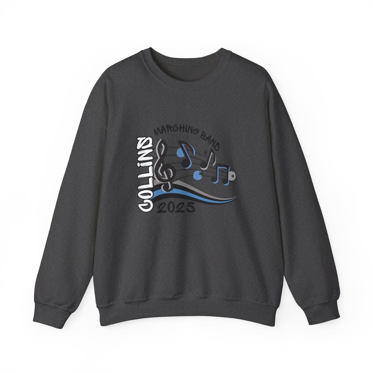 Custom Marching Band Crewneck Sweatshirt - Apparel for Band Events, School Spirit Wear