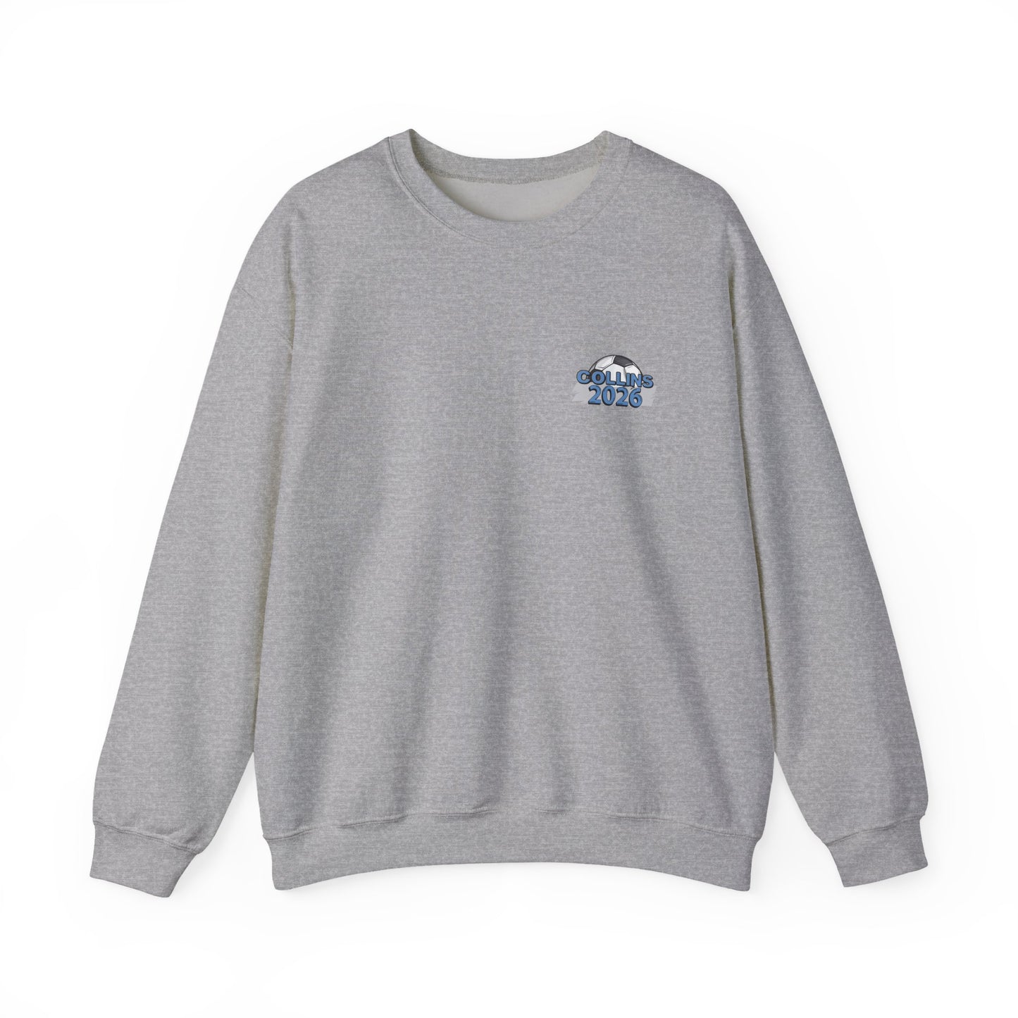 Collins Soccer Seniors Crewneck Sweatshirt (Option 2), Class of 2026, High School Soccer