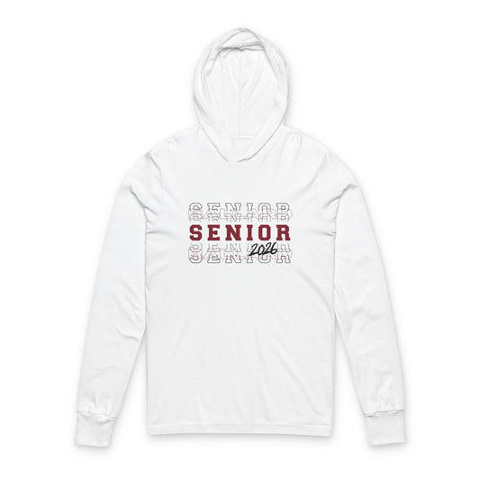 2026 Ballard Senior Hooded Long Sleeve Tee, Graduation Shirt, Class of 2026 Apparel, School Spirit Wear