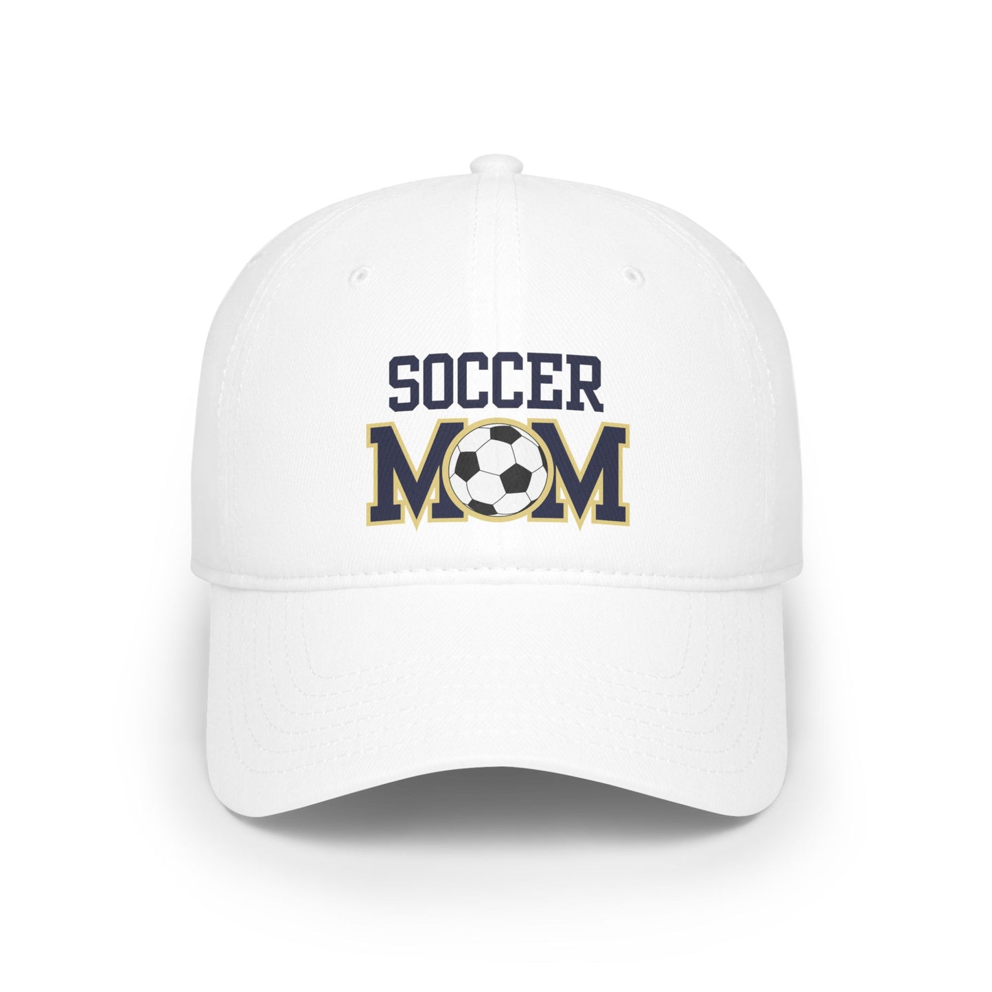 Soccer Mom Low Profile Baseball Hat | Perfect Gift for Sports Moms | Game Days