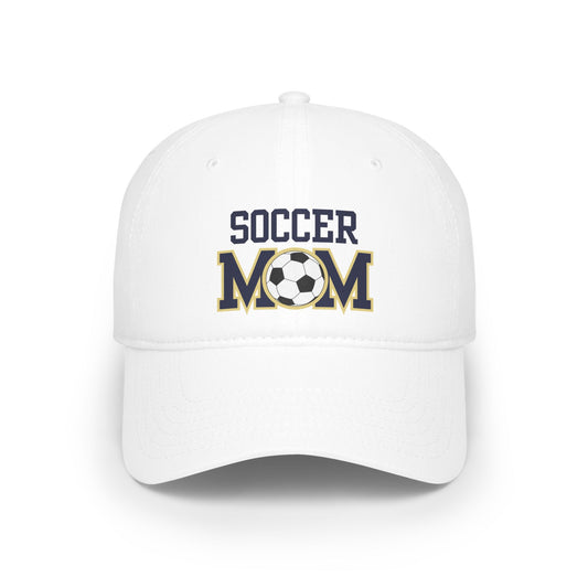 Soccer Mom Low Profile Baseball Hat | Perfect Gift for Sports Moms | Game Days