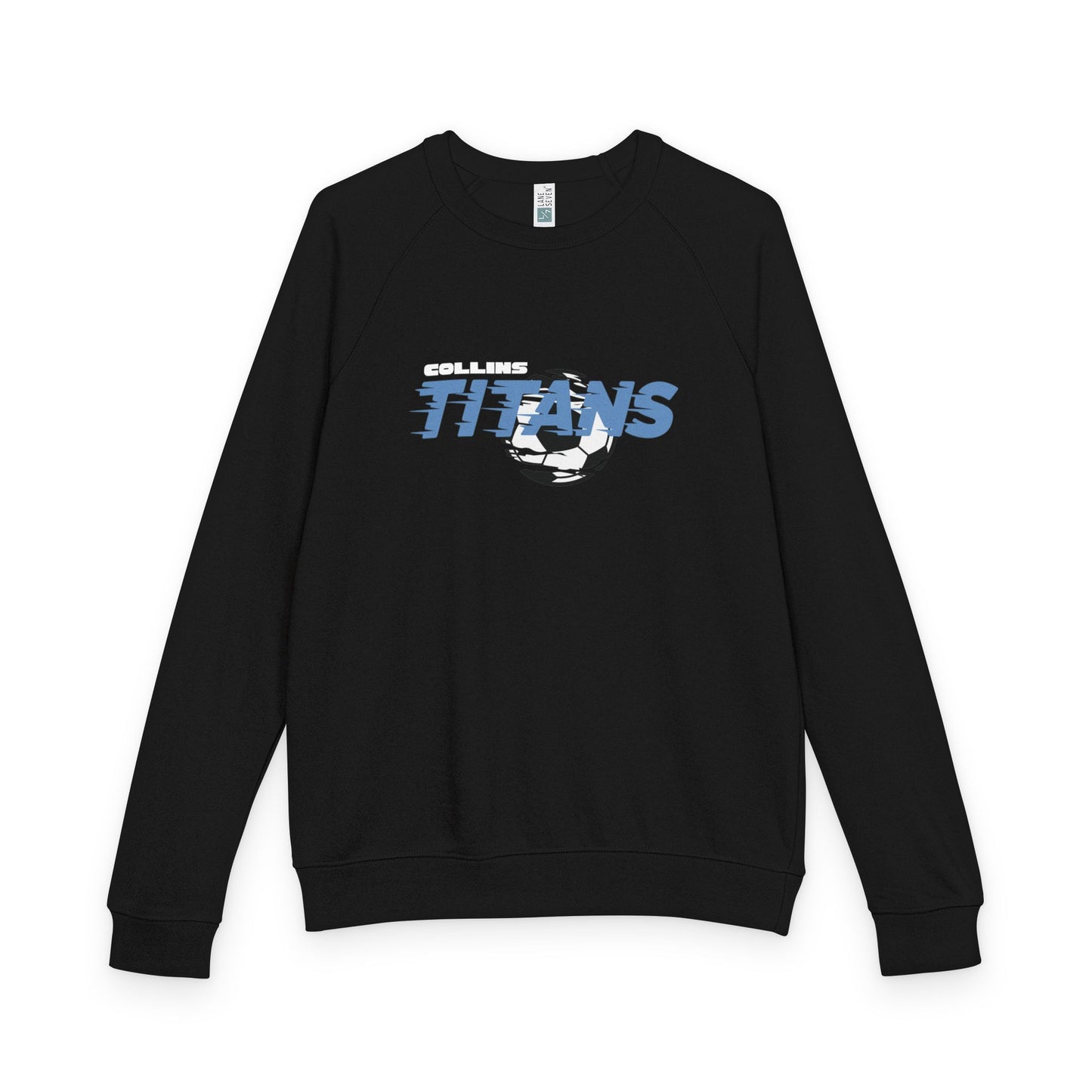 Titans Soccer French Terry Crewneck Sweatshirt, Soccer Spirit Wear, Comfortable Athletic Apparel
