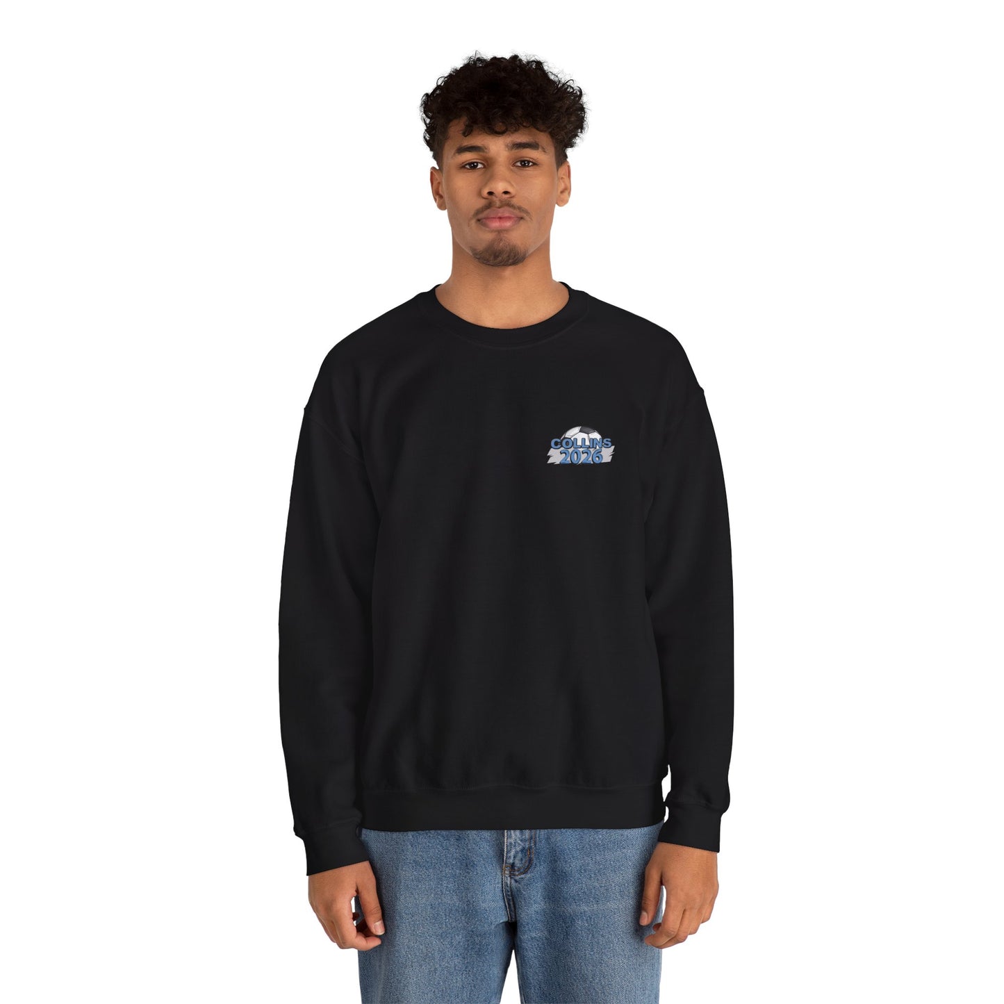 Collins Soccer Seniors Crewneck Sweatshirt (Option 2), Class of 2026, High School Soccer