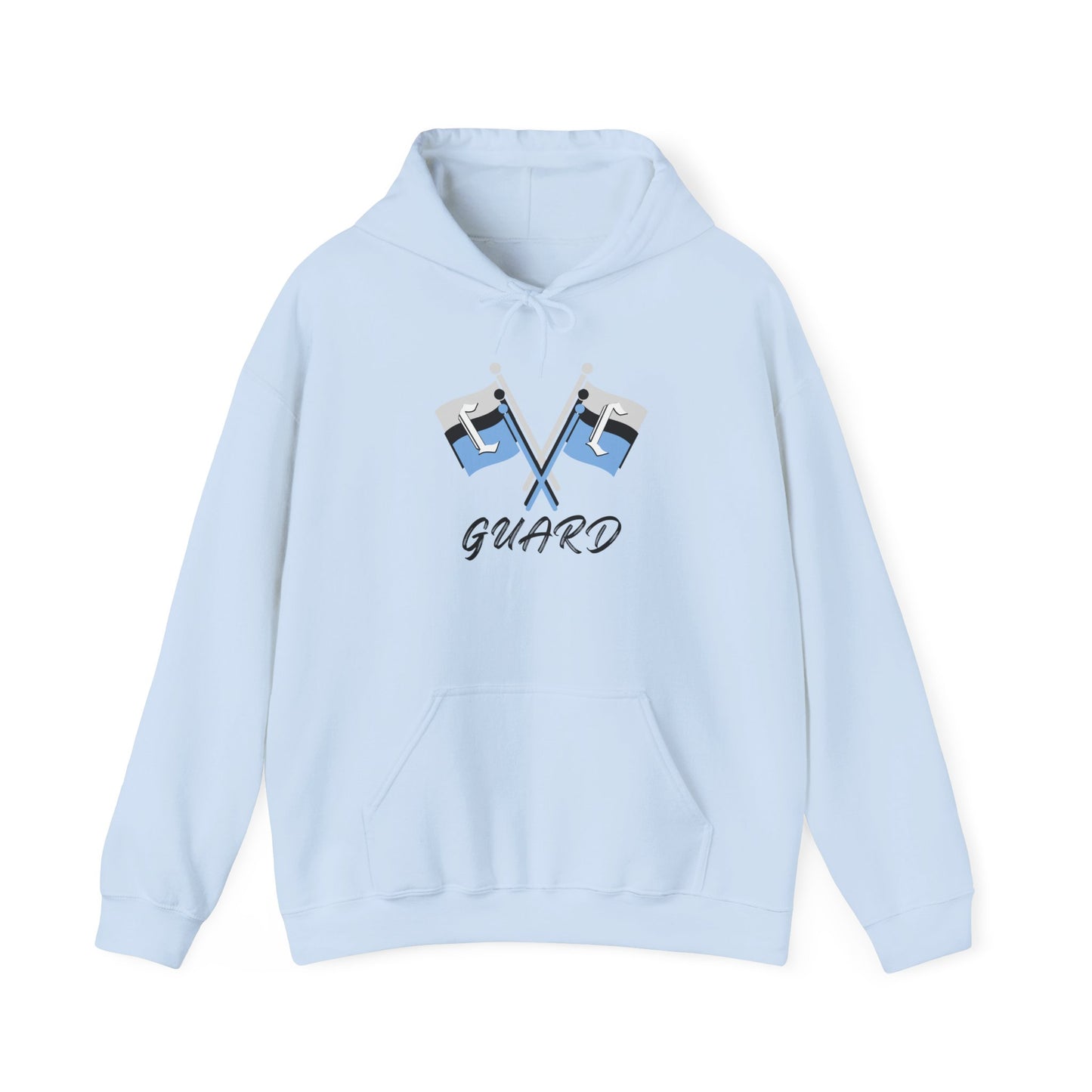 Collins Color Guard Hoodie, Unisex Heavy Blend Sweatshirt, Sports Gear, Hooded Sweatshirt, Team Apparel