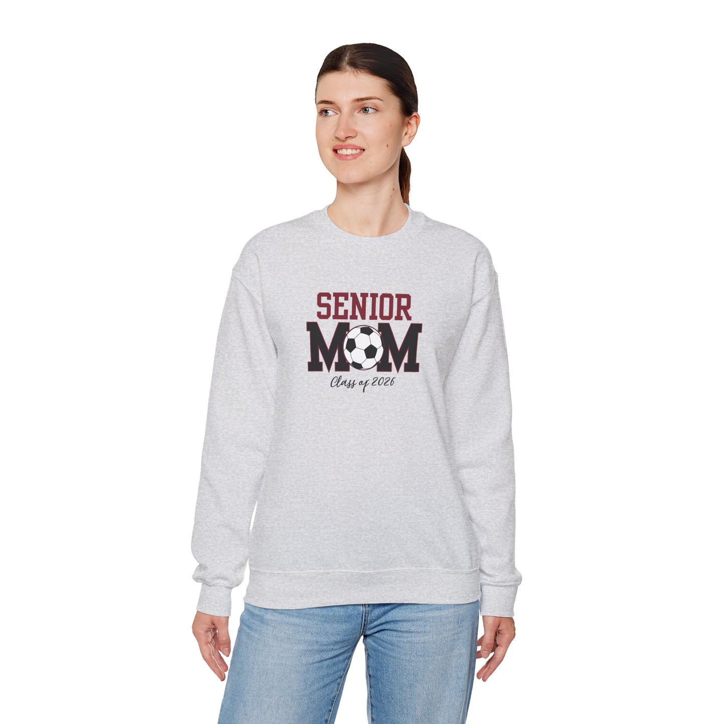 Senior Mom Soccer Sweatshirt, Ballard HS, Senior Soccer Mom