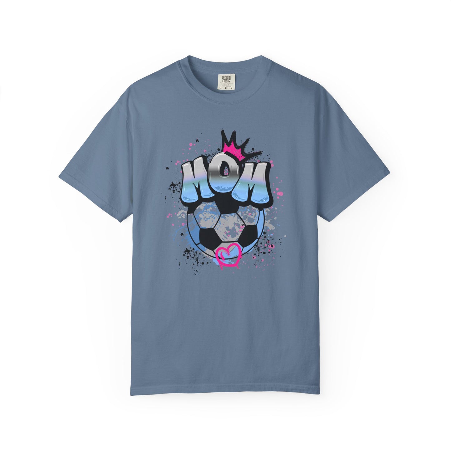 Soccer Mom T-Shirt, Cool Soccer Mom Gear, Casual Wear, Unisex Garment-Dyed Shirt