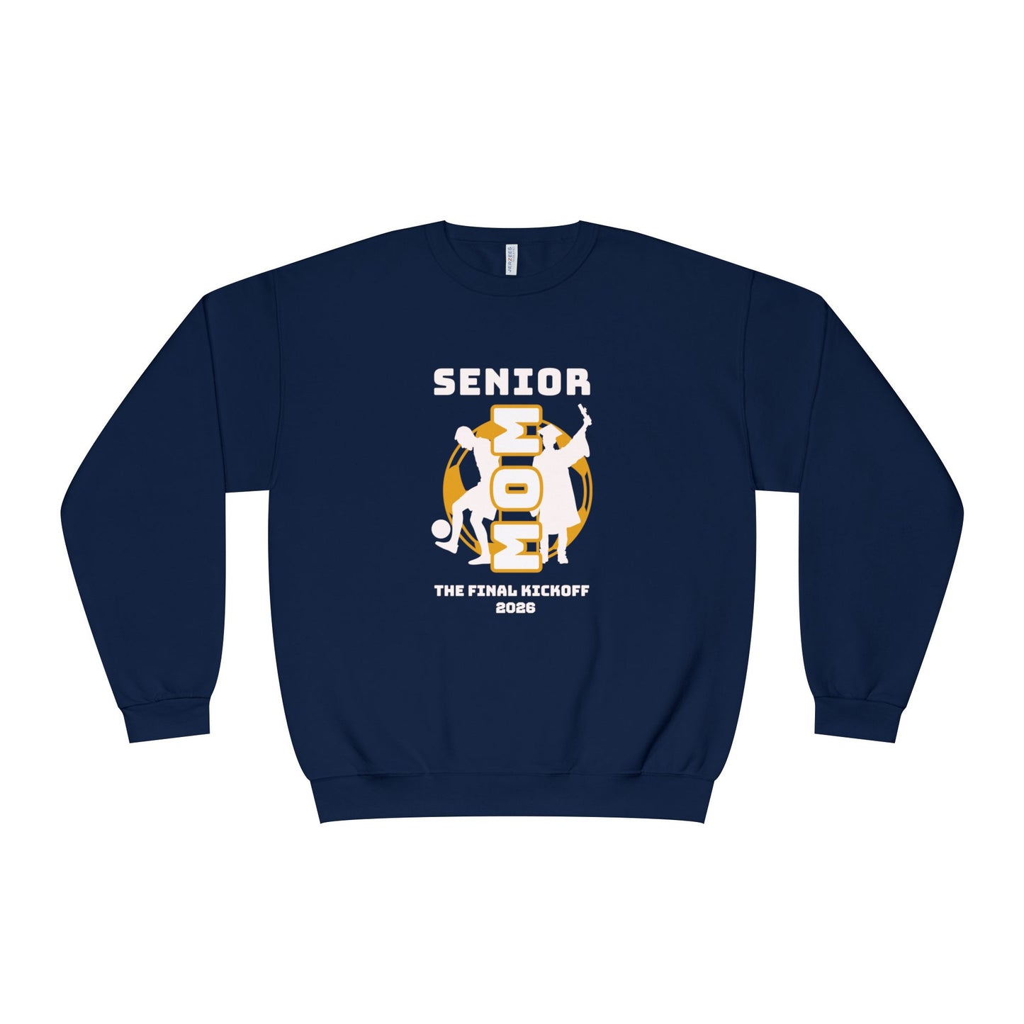 Final Kickoff Soccer Mom Crewneck Sweatshirt, School Spirit Apparel, Perfect for Game Day, Casual Comfort Wear