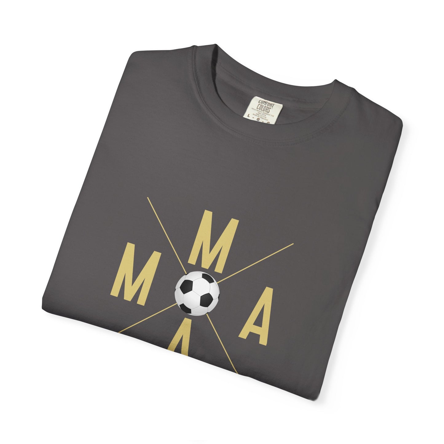 Soccer MAMA Garment-Dyed T-shirt, Sports Tees, Gift for Soccer Fans
