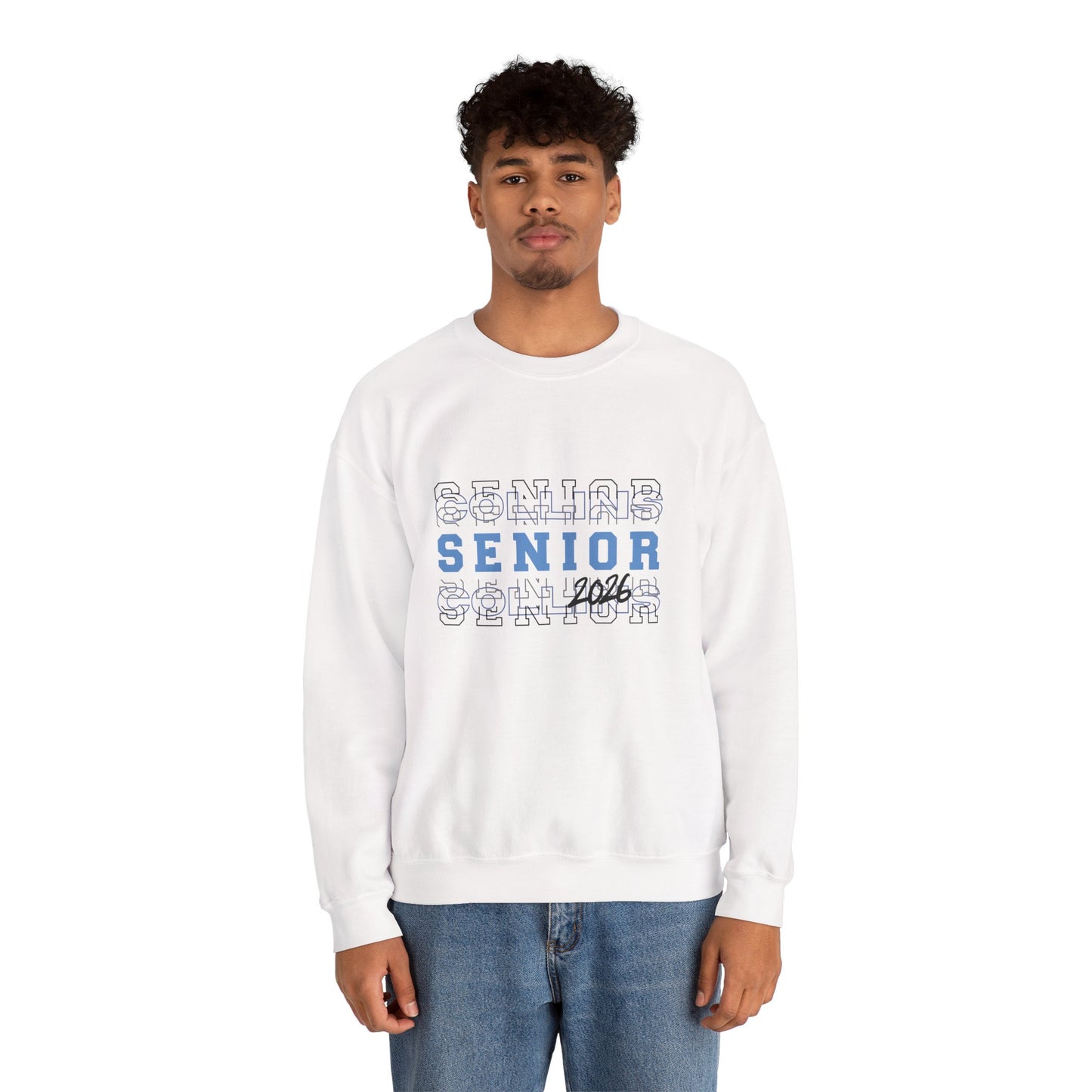 Senior 2026 Crewneck Sweatshirt | Graduation Gift, Class of 2026 Apparel, Cozy School Spirit Wear, Perfect for Seniors