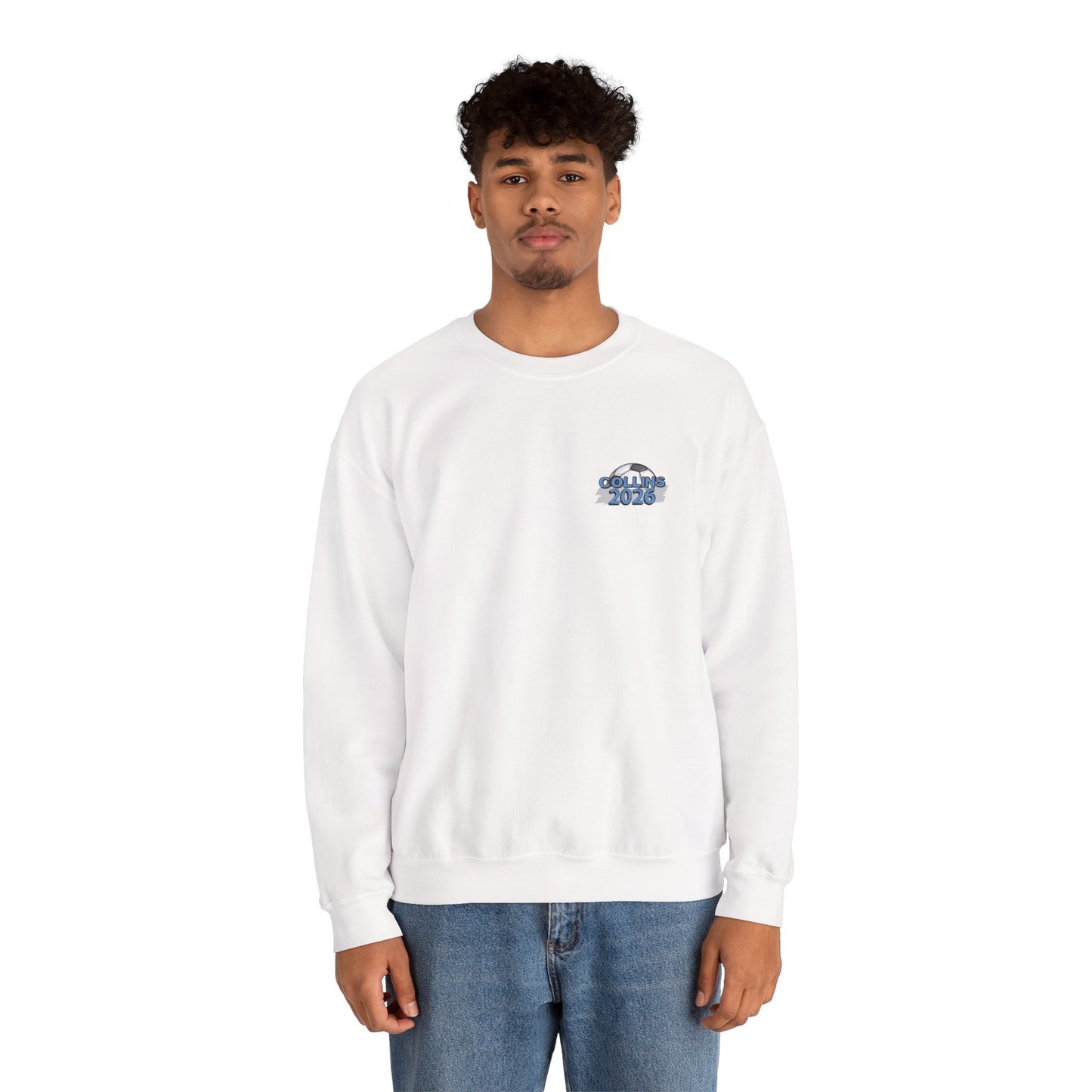 Collins Soccer Seniors Crewneck Sweatshirt (Option 2), Class of 2026, High School Soccer