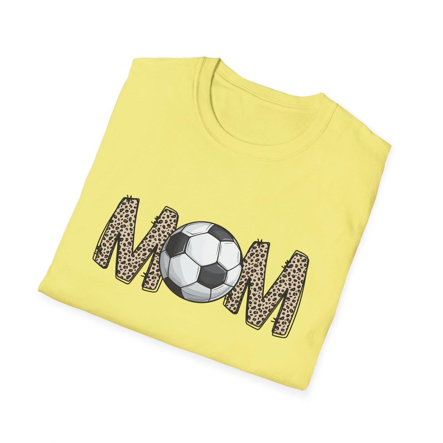 Soccer Mom T-Shirt, Stylish Mom Tee, Sports Team Apparel, Softstyle Shirt, Perfect Gift for Mother's Day, Casual Wear