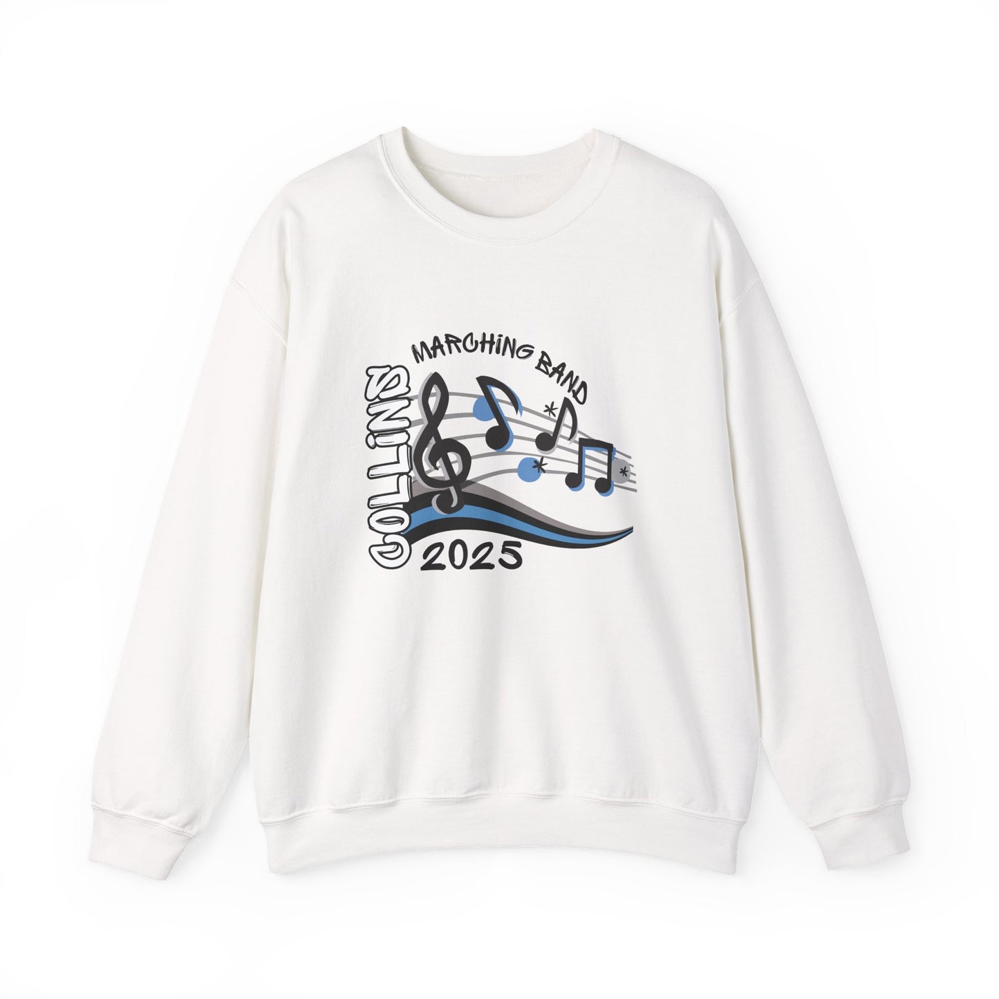 Custom Marching Band Crewneck Sweatshirt - Apparel for Band Events, School Spirit Wear