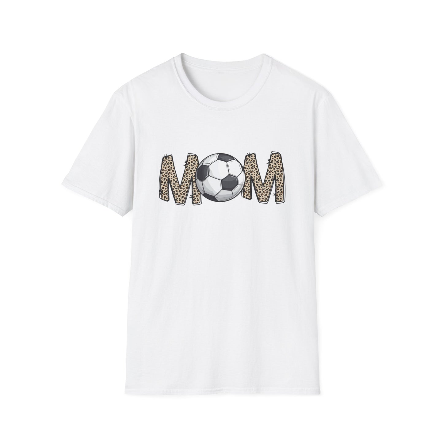 Soccer Mom T-Shirt, Stylish Mom Tee, Sports Team Apparel, Softstyle Shirt, Perfect Gift for Mother's Day, Casual Wear