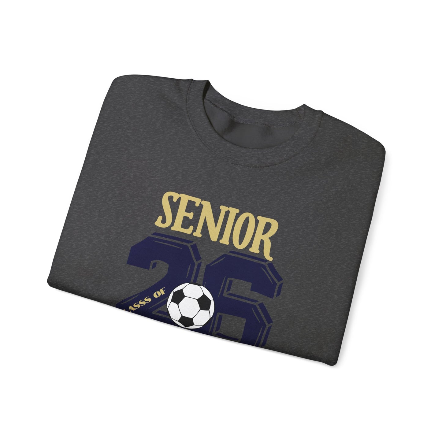 Shelby Senior Mom Soccer Sweatshirt, Unisex Crewneck, Sports Mom Apparel, Graduation Gift, Comfortable Casual Wear