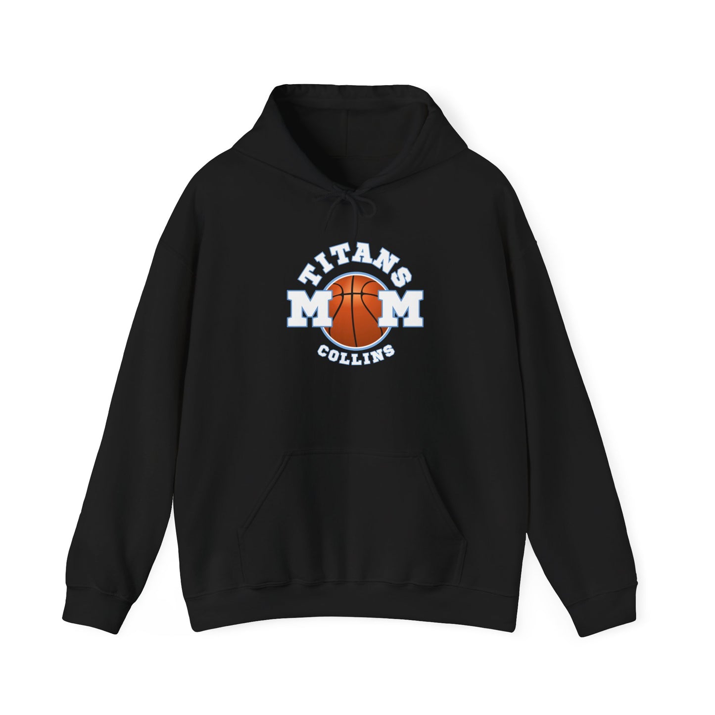Titans MOM Basketball Hoodie – Personalized Collins Team Spirit Sweatshirt