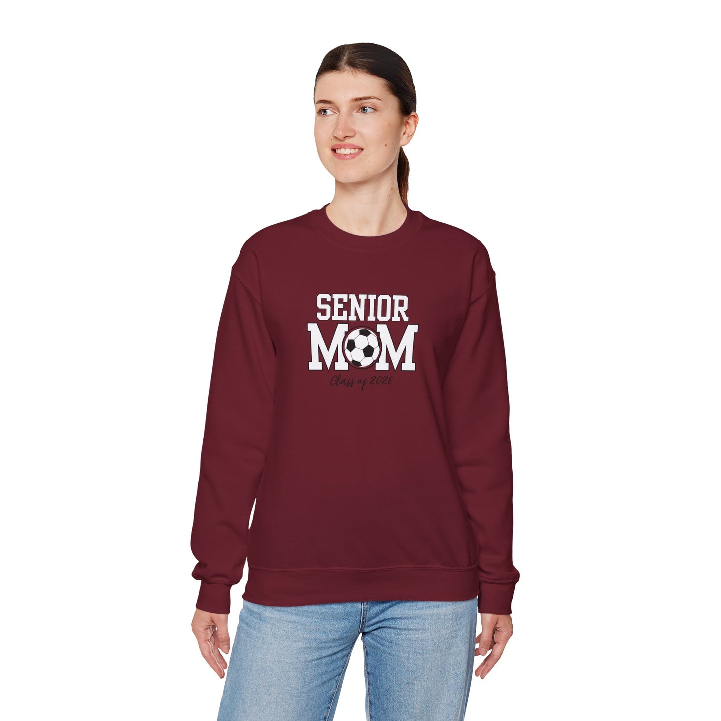 Senior Mom Soccer Sweatshirt, Ballard HS, Senior Soccer Mom
