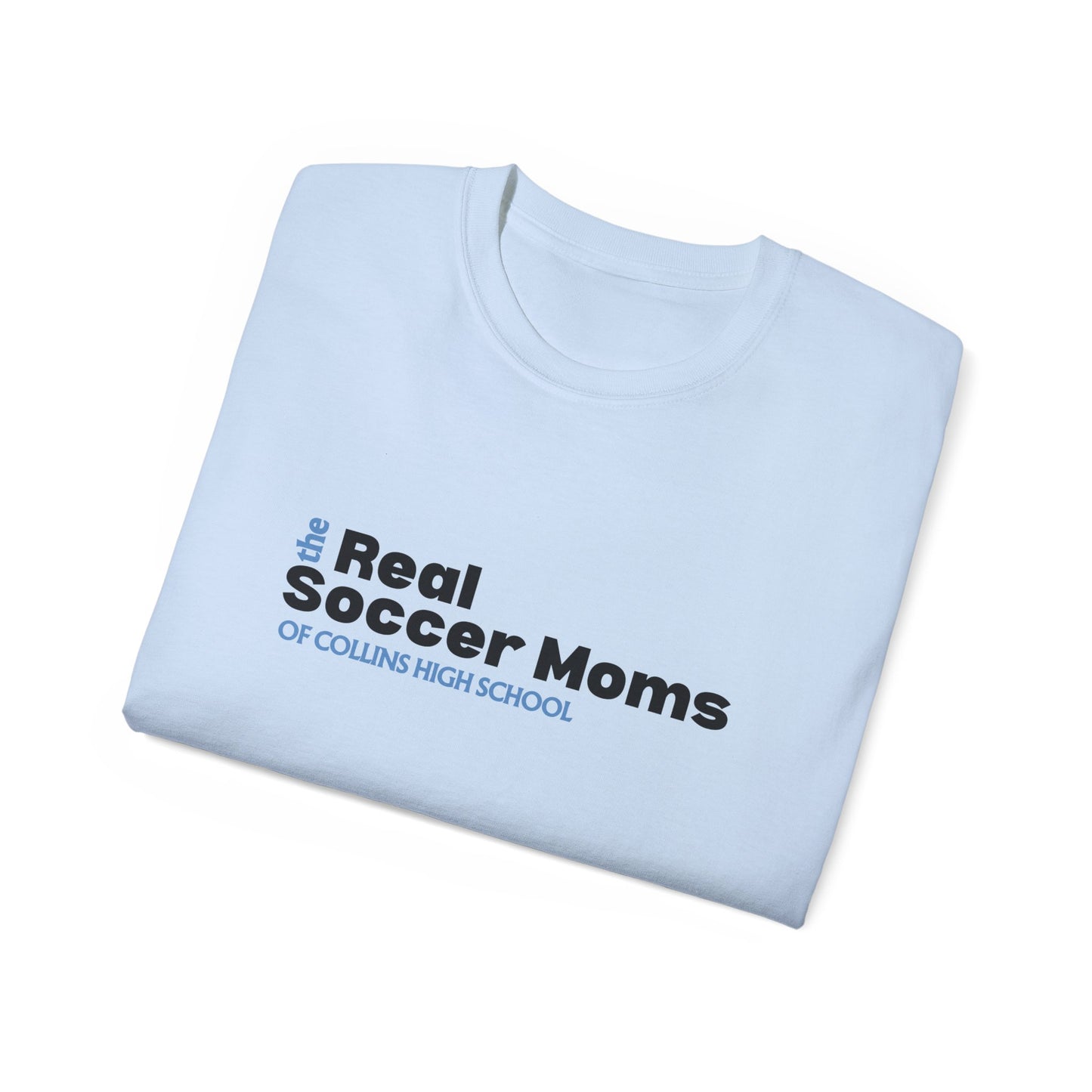 Real Soccer Moms Tee, Gift for Soccer Moms, Casual T-Shirt, Game Day Essentials, Team Spirit Wear