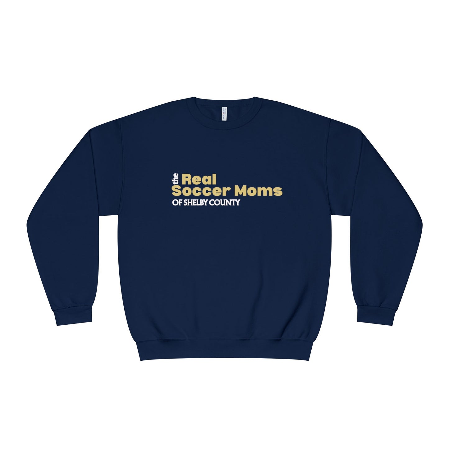 Real Soccer Moms of Shelby County Crewneck Sweatshirt | Perfect Gift for Moms, Casual Wear, Sports Mom Apparel, Comfortable Sweatshirt, Great for [...]