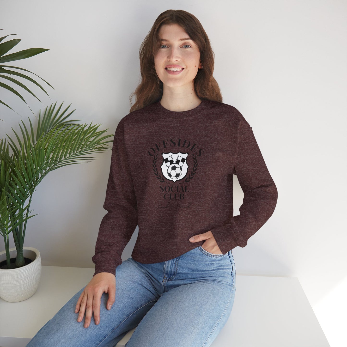 Soccer Club Crewneck Sweatshirt, Offside Sweatshirt, Sports Apparel, Gift for Soccer Fans, Casual Wear